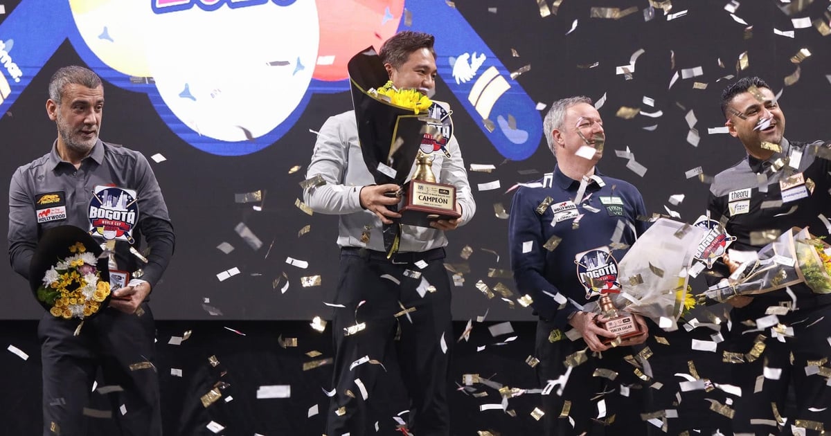 Le nouveau champion de la Coupe du monde Tran Thanh Luc révèle pour la première fois les coulisses de la star mondiale du billard