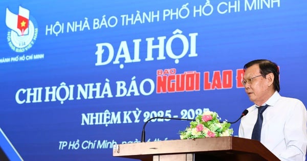 Le président de l'Association des journalistes de la ville de Ho Chi Minh a hautement apprécié le congrès de l'Association des journalistes du journal Nguoi Lao Dong