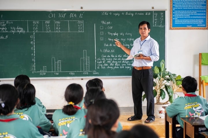 Thousands of teachers in Hanoi have not received additional income. (Illustration photo)