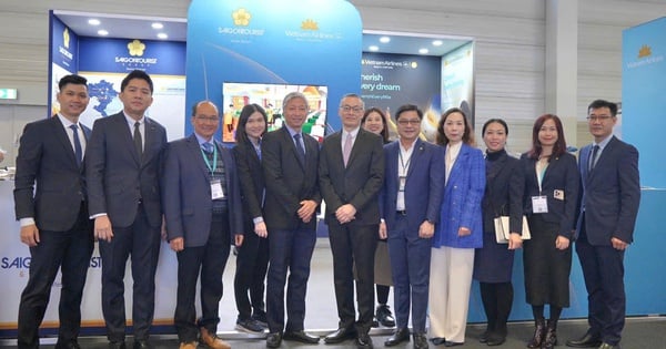 Mit der Teilnahme an der ITB Berlin 2025 wirbt die Saigontourist Group für die Anziehung des europäischen Tourismusmarktes