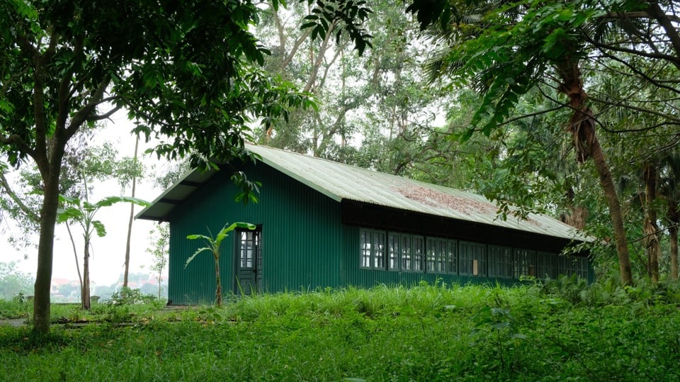 The camp area where negotiations between the Vietnam People's Army and France took place.