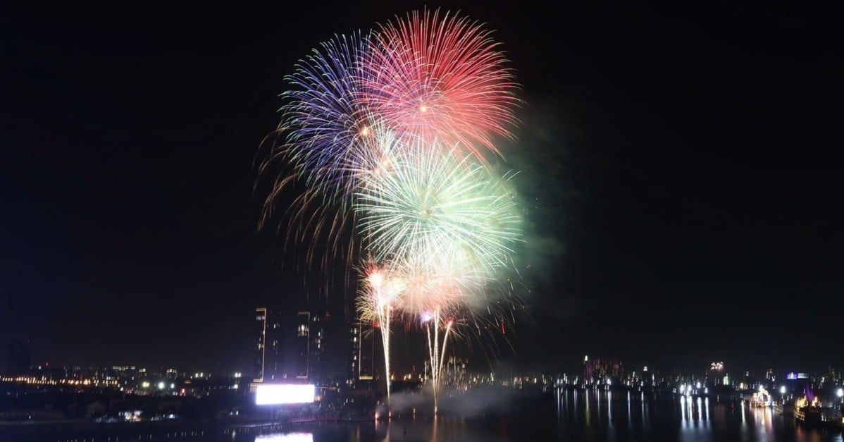 Ho Chi Minh City organizes 7 fireworks displays on the occasion of April 30