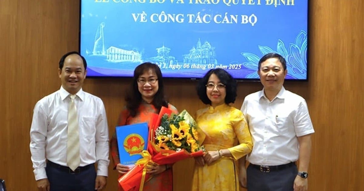 Bezirk 1 von Ho-Chi-Minh-Stadt hat einen neuen Leiter für das Ministerium für Bildung und Ausbildung.