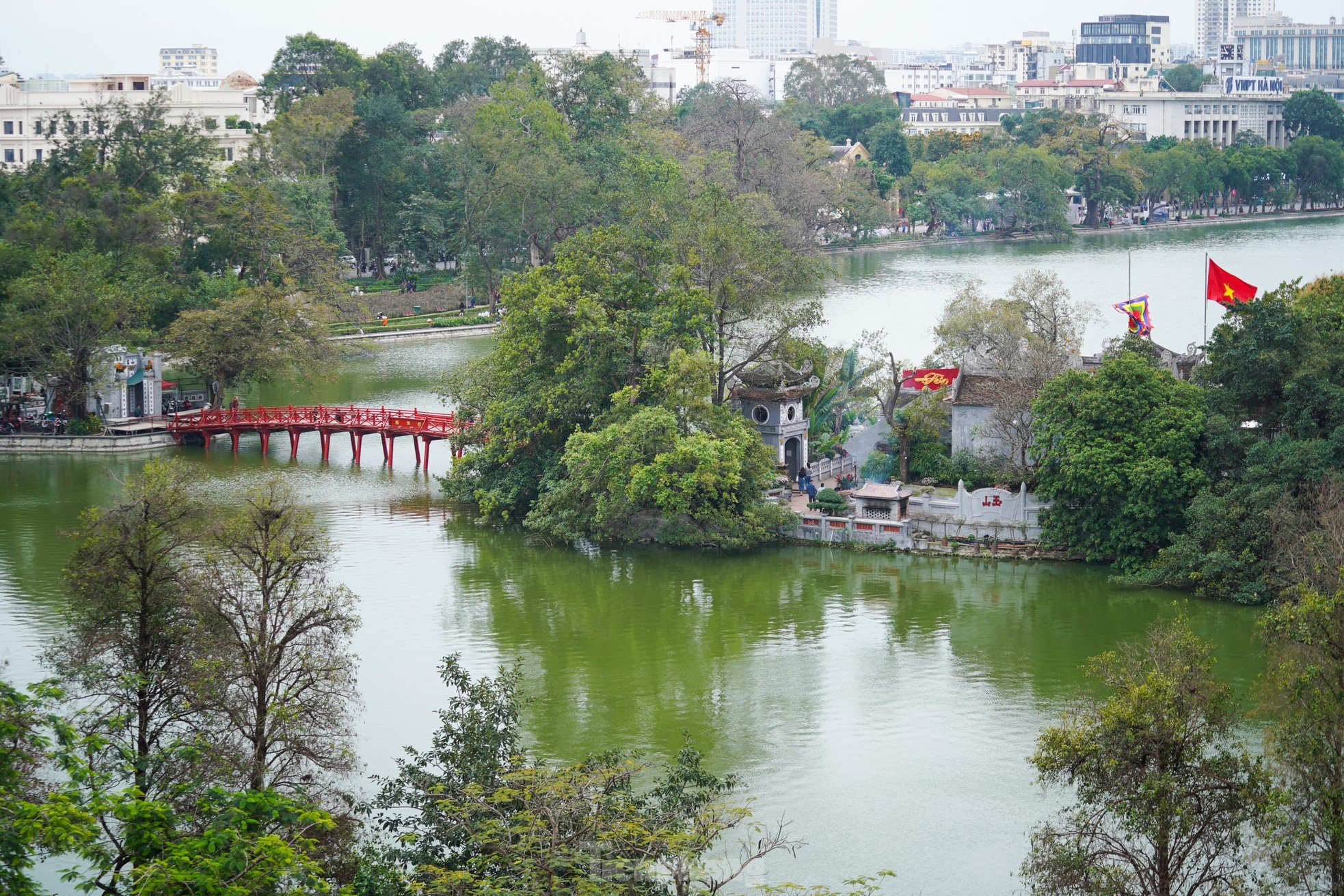 Hanoi : Panorama du bâtiment « Shark Jaw » près du lac Hoan Kiem sur le point d'être démoli photo 7