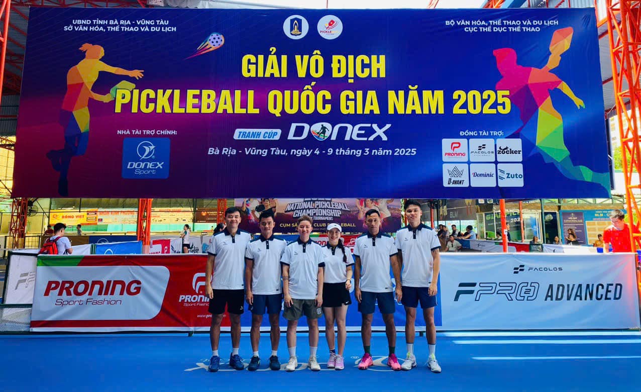 Lý Hoàng Nam cùng dàn sao quần vợt Việt Nam tranh tài giải pickleball quốc gia 2025- Ảnh 2.