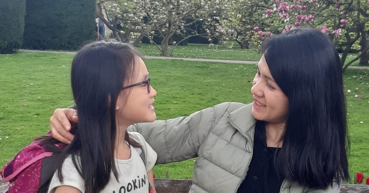 Vietnamese mother surprised by letter from German school to parents