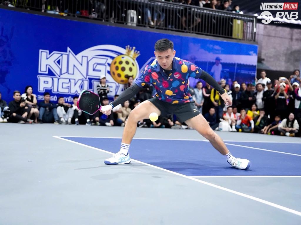 Trương Vinh Hiển thắng Lý Hoàng Nam ở tứ kết giải pickleball vô địch quốc gia 2025- Ảnh 3.