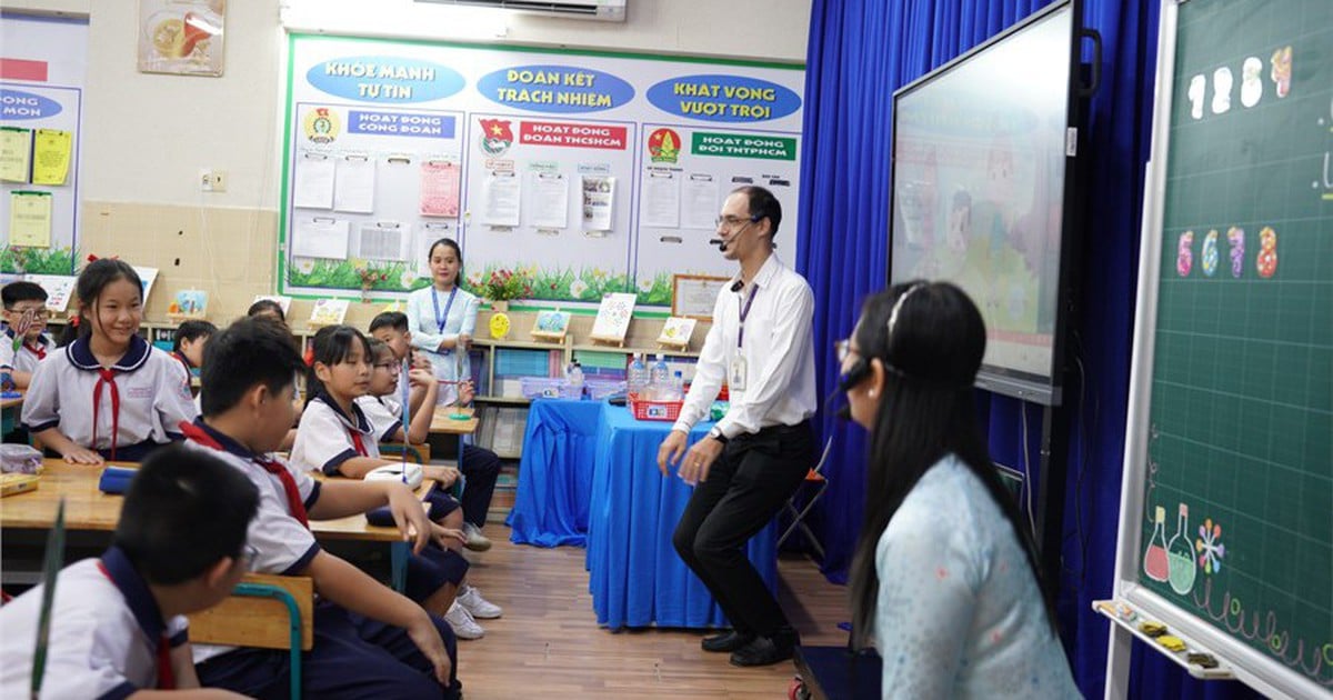 Le Département de l'éducation et de la formation de Ho Chi Minh-Ville a annoncé la feuille de route pour la mise en œuvre du projet d'intégration internationale.