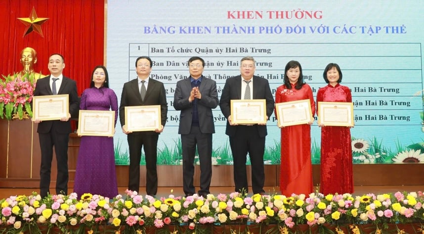 Phong trào thi đua tại quận Hai Bà Trưng nhiều sáng tạo, luôn được đổi mới - Ảnh 1