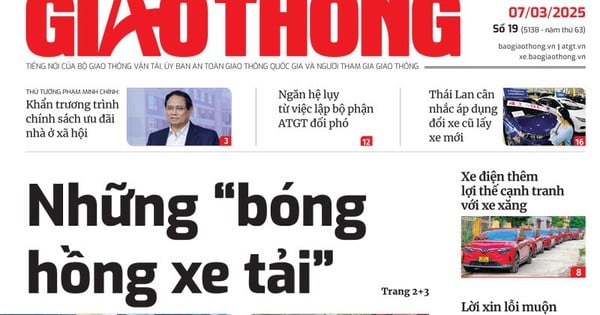 Latest and best news on Giao thong Newspaper on March 7, 2025