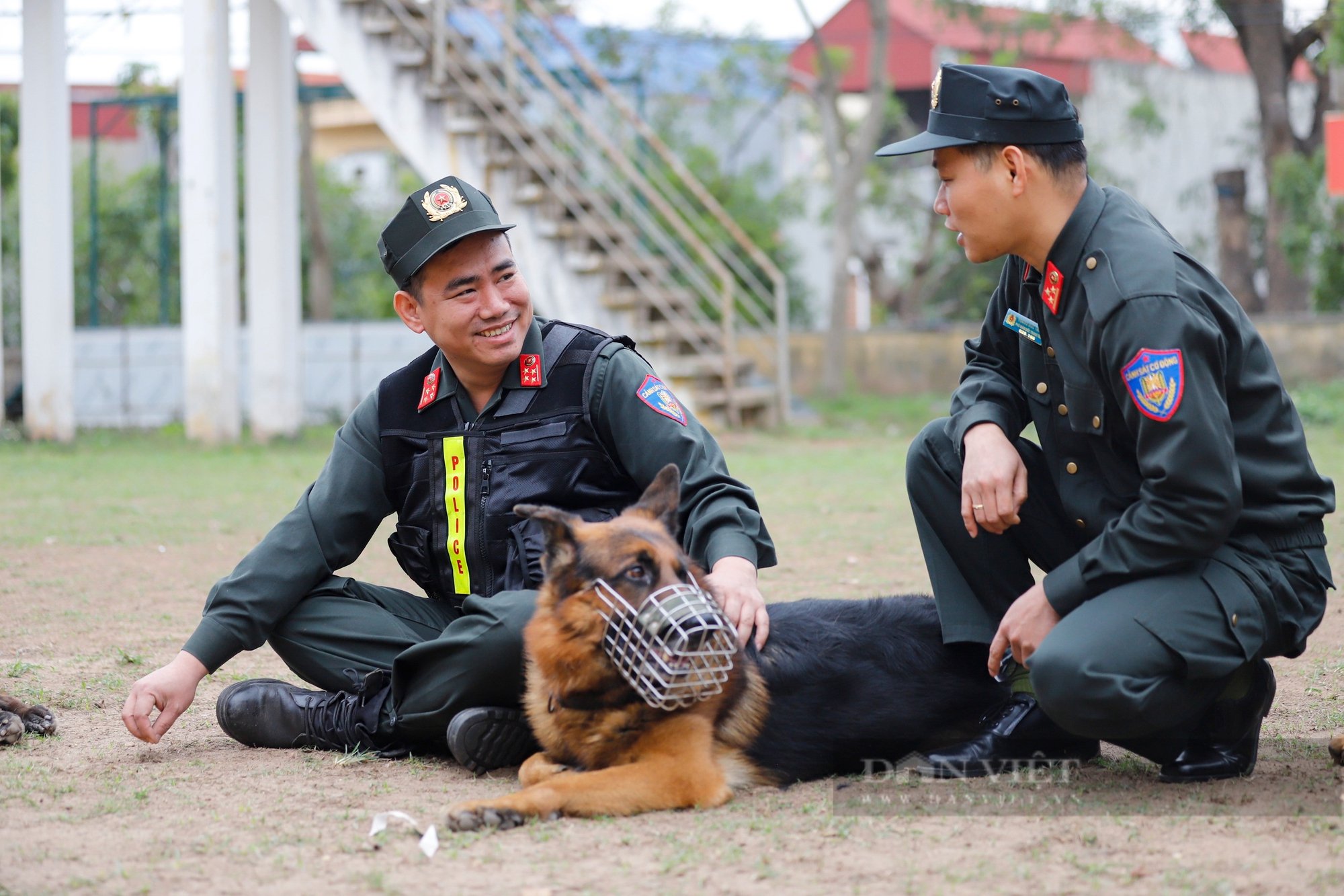 Xem Cảnh sát cơ động phô diễn tuyệt kỹ trên lưng ngựa và cảnh khuyển nhảy qua vòng lửa- Ảnh 19.