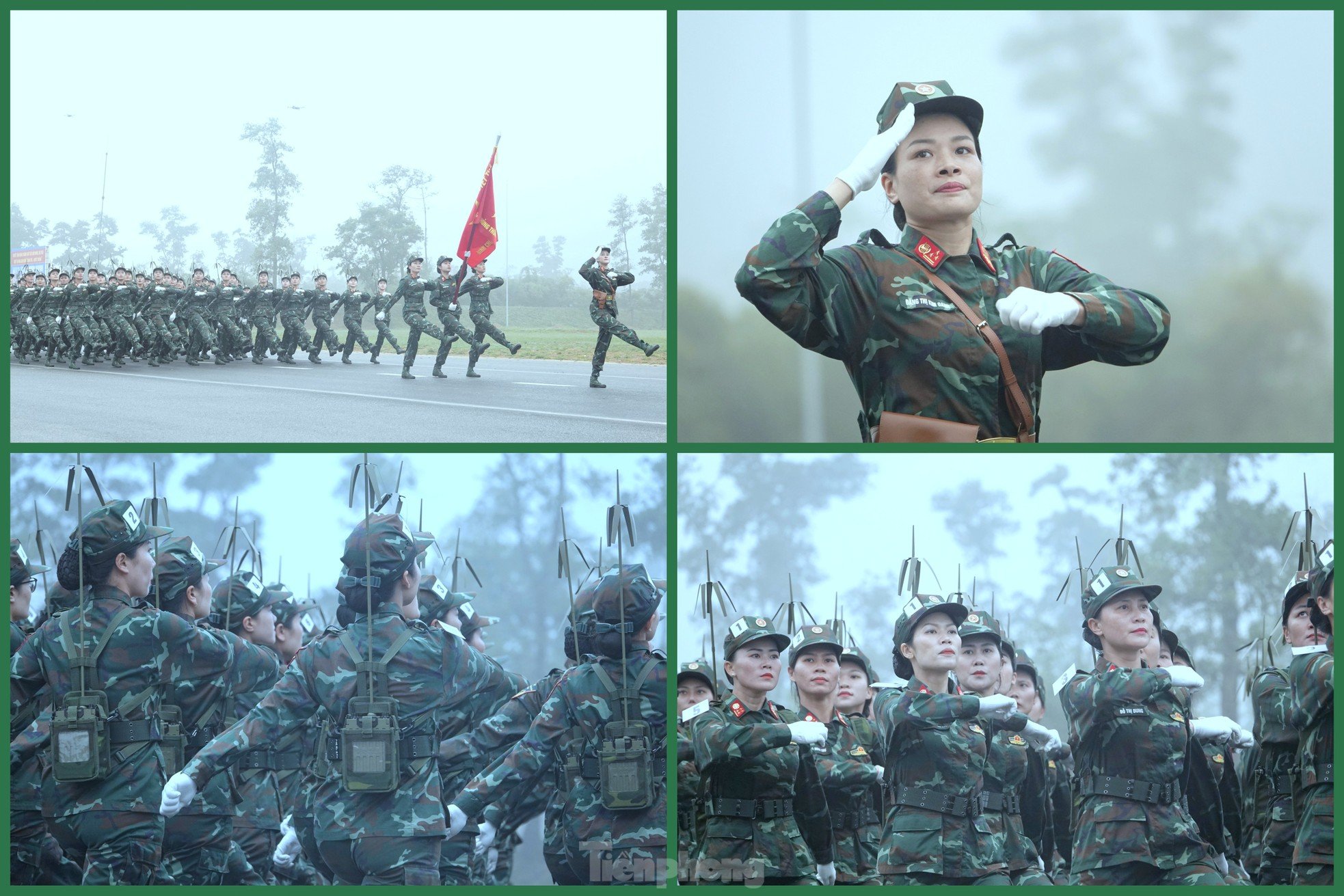 El uniforme rosa del soldado vence al sol y la lluvia en la foto 6 de TB4