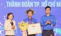 El líder de la delegación de la Universidad de Educación de la ciudad de Ho Chi Minh ganó el primer lugar en el Concurso Nacional de Reporteros Excelentes de 2024