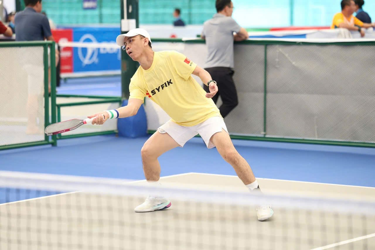 Trịnh Linh Giang và Lý Hoàng Nam đăng quang giải vô địch pickleball quốc gia 2025- Ảnh 7.