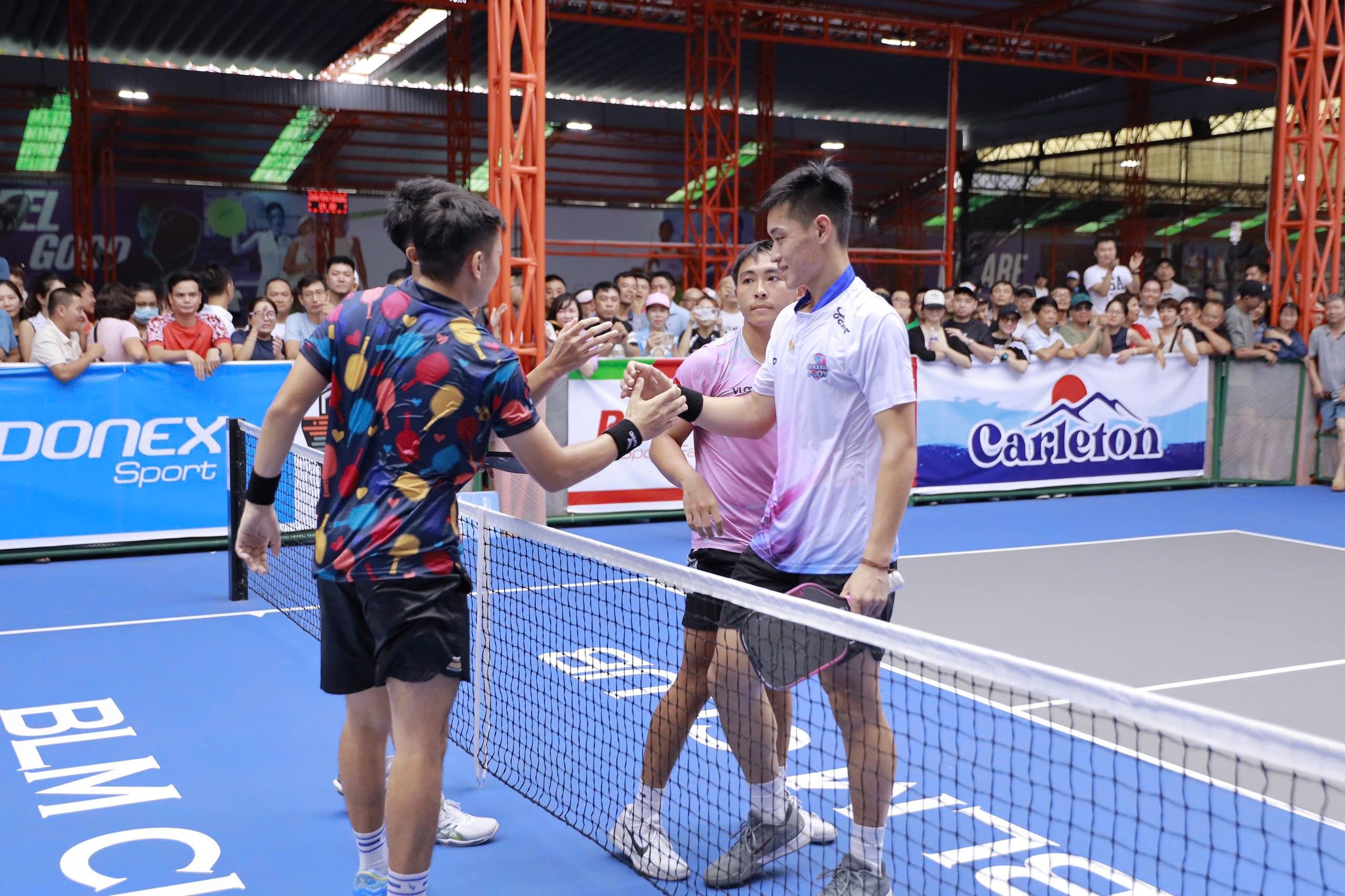 Trịnh Linh Giang và Lý Hoàng Nam đăng quang giải vô địch pickleball quốc gia 2025- Ảnh 4.