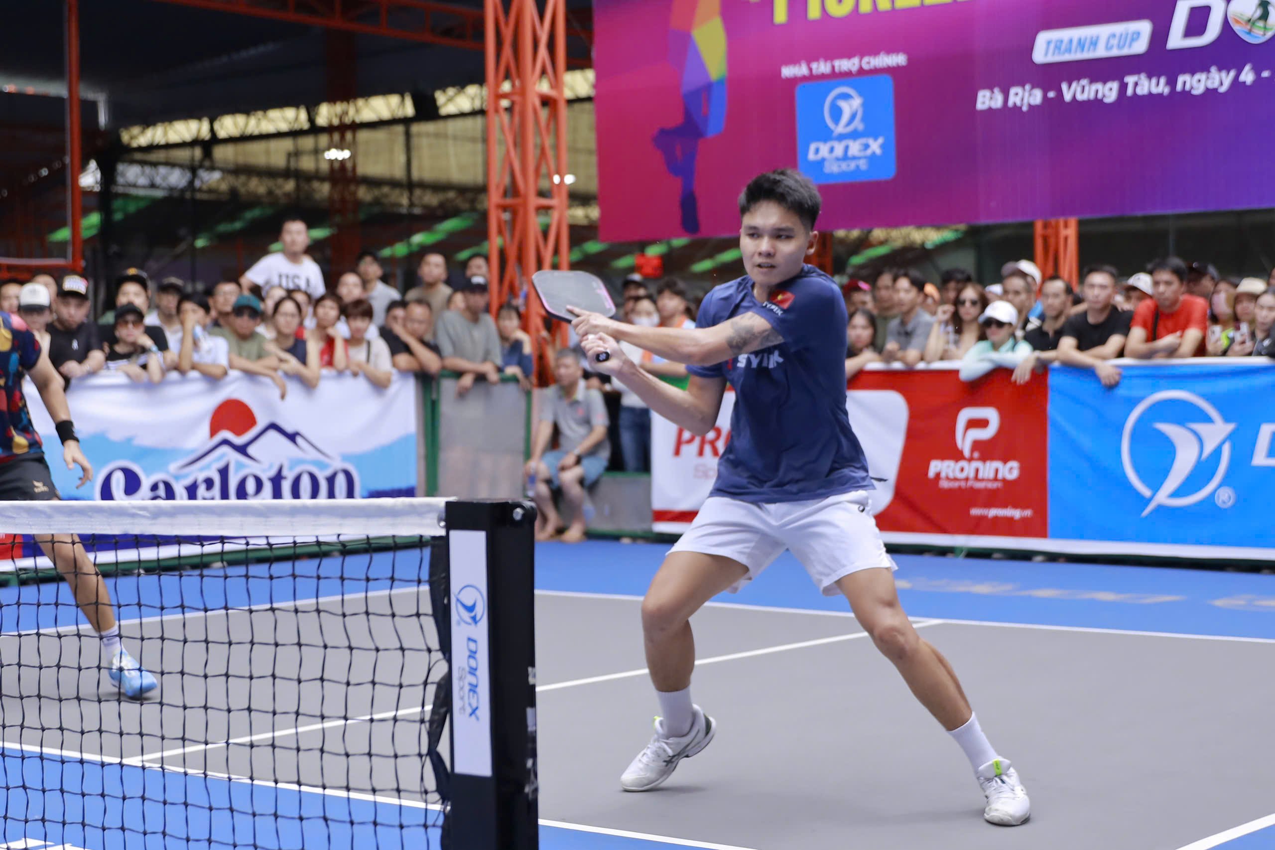 Trịnh Linh Giang và Lý Hoàng Nam đăng quang giải vô địch pickleball quốc gia 2025- Ảnh 2.