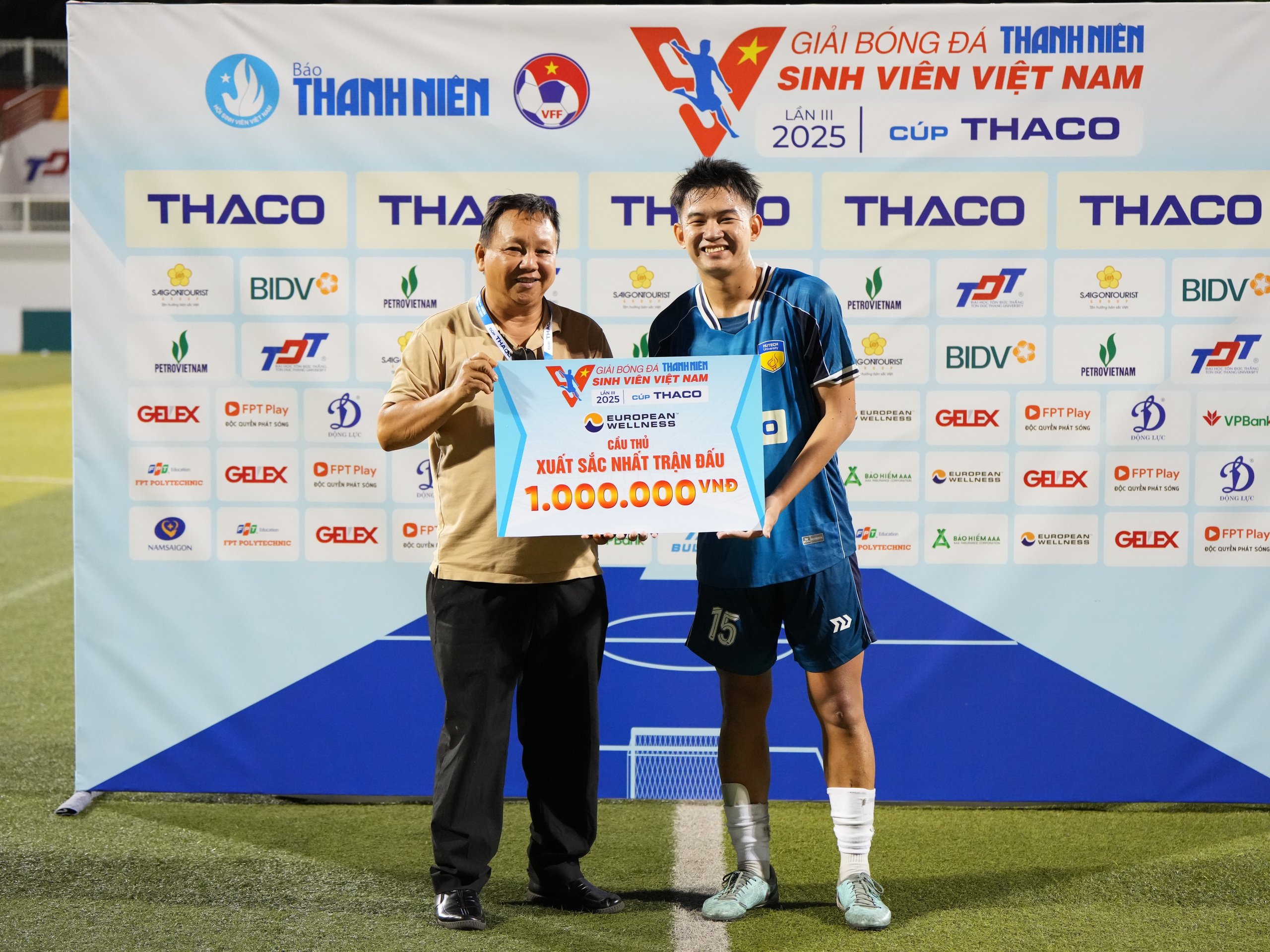 'Cháy' như tinh thần HUTECH: Tân binh đáng xem của TNSV THACO cup 2025- Ảnh 2.