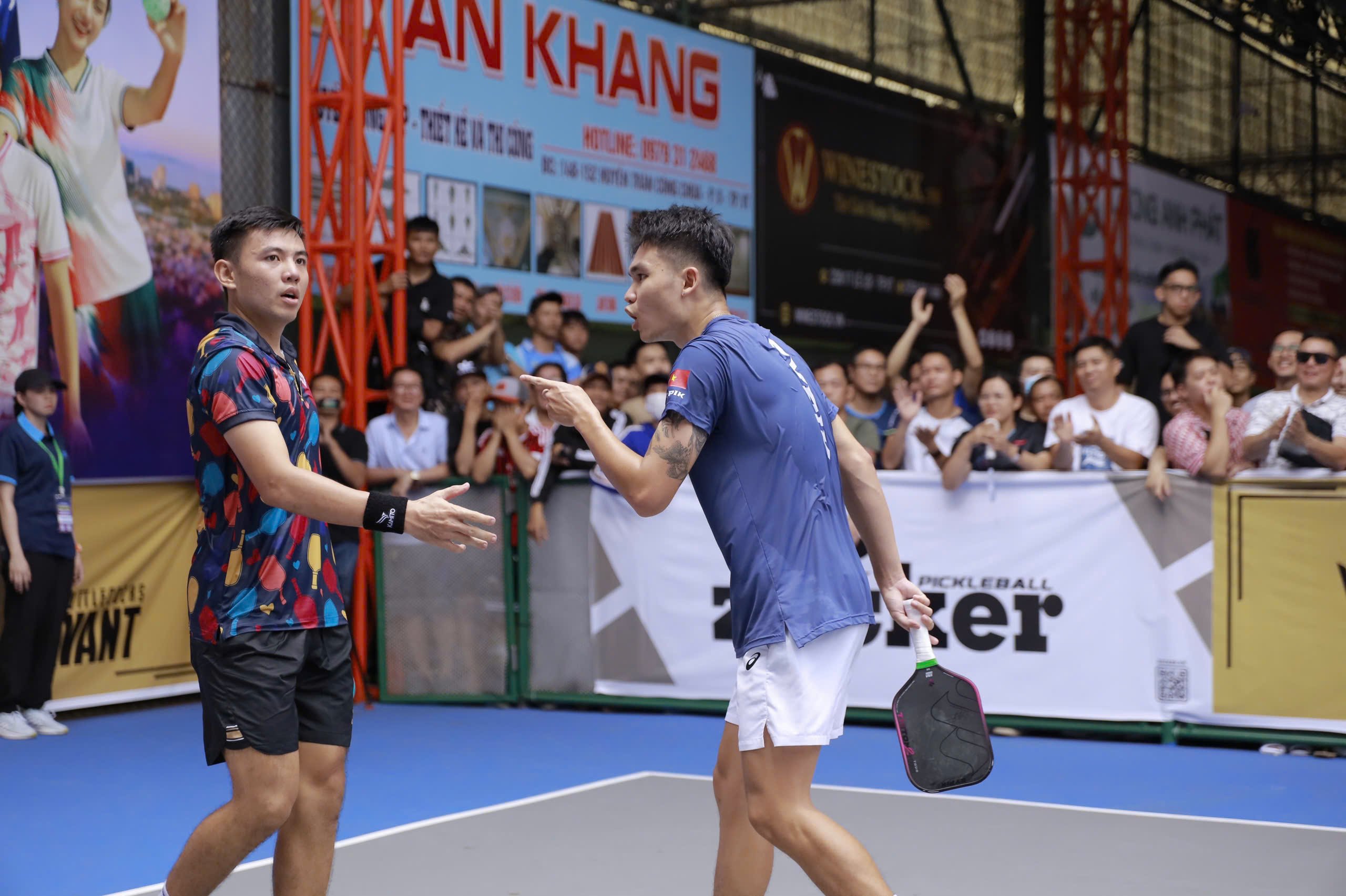 Trịnh Linh Giang và Lý Hoàng Nam đăng quang giải vô địch pickleball quốc gia 2025- Ảnh 1.