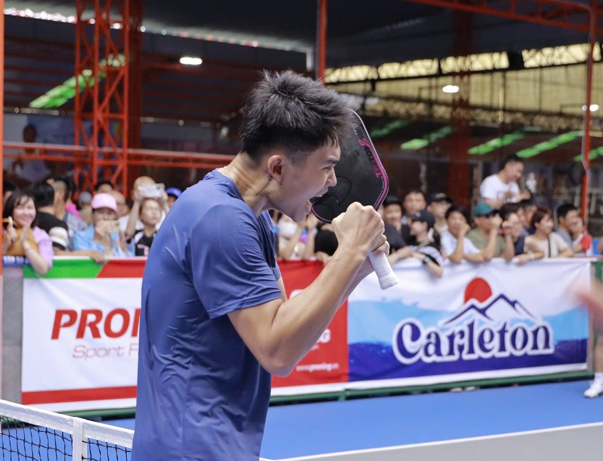 Trịnh Linh Giang và Lý Hoàng Nam đăng quang giải vô địch pickleball quốc gia 2025- Ảnh 3.