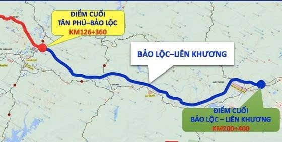 แผนที่เส้นทางทางด่วนเบ๋าล็อค-เลียนเคือง