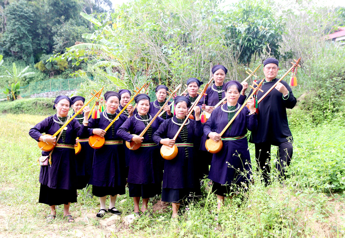 ជនជាតិ Tay នៅឃុំ Phuong Do (ទីក្រុង Ha Giang) រក្សានូវភាពសម្បូរបែបនៃវប្បធម៌របស់ពួកគេតាមរយៈបទភ្លេង និងបទភ្លេង Tinh។