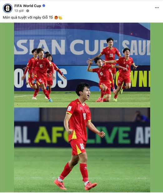 La FIFA envía deseos especiales a Vietnam Sub-17 - Foto 1.