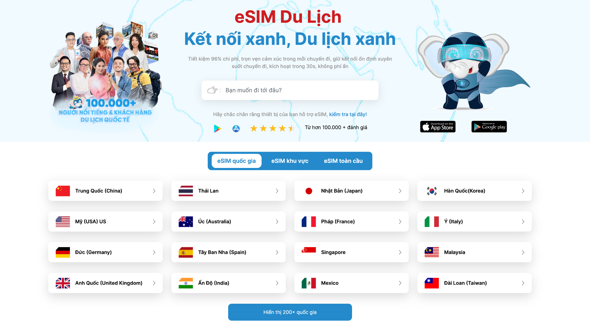 2025年に信頼できる旅行用eSIMを販売するトップウェブサイト