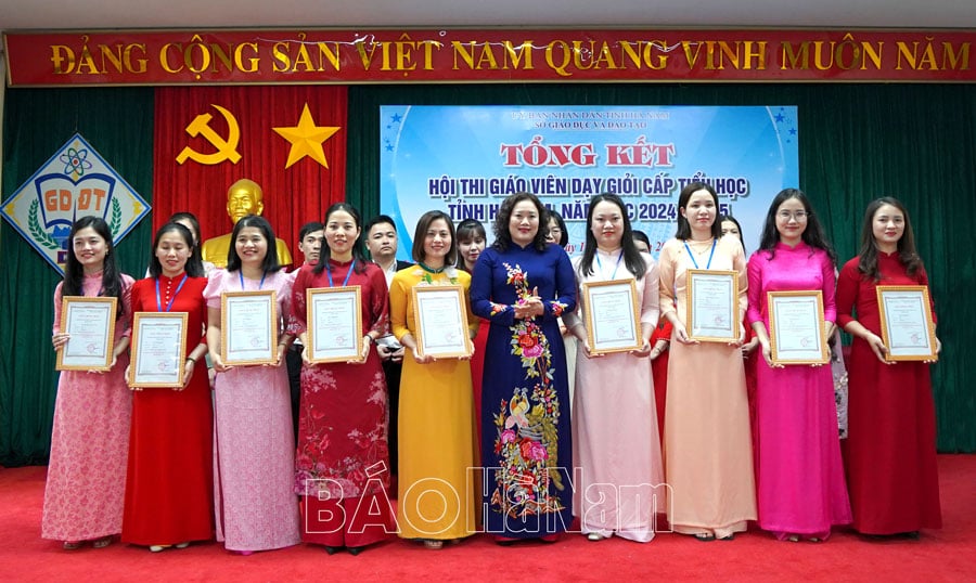 Tổng kết Hội thi Giáo viên dạy giỏi cấp tiểu học tỉnh Hà Nam năm học 20242025