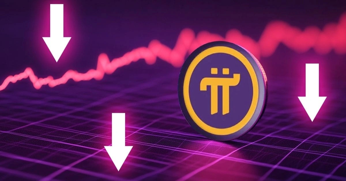 Der Druck führt dazu, dass der Pi Network-Preis kontinuierlich den Boden auslotet