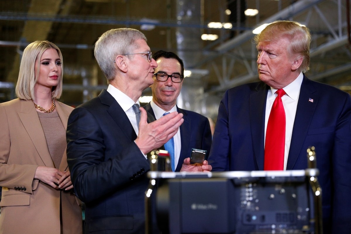 iPhone fabriqué aux États-Unis, taxe Donald Trump, augmentation du prix de l'iPhone, origine de l'iPhone au Royaume-Uni 1