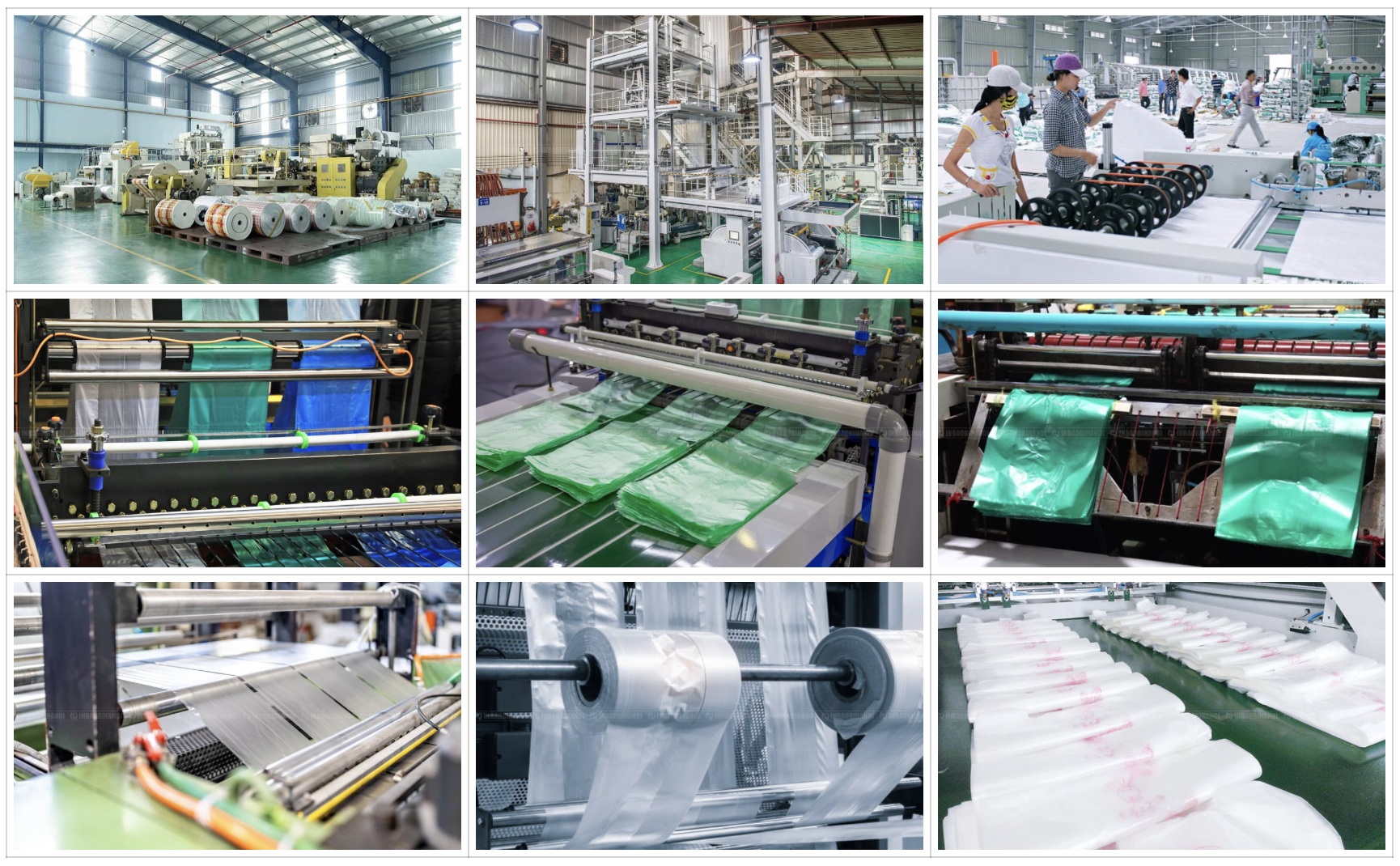 Cheap, quality plastic bag printing service at Hanoi Cheap Packaging Printing Company