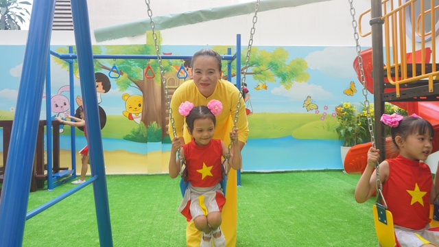 Quận 4, TP.HCM khánh thành trường mầm non tổng đầu tư hơn 36 tỉ đồng - Ảnh 4.