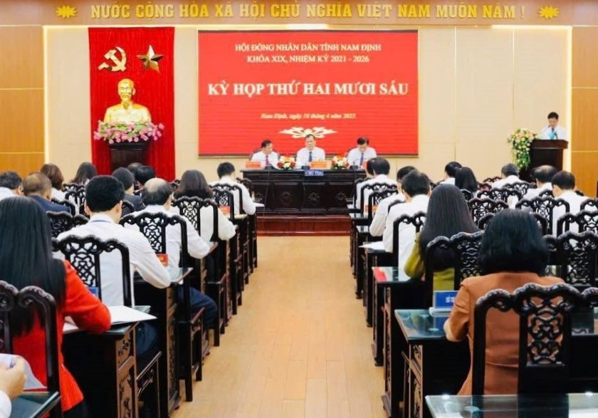Quang cảnh kỳ họp HĐND tỉnh khóa XIX
