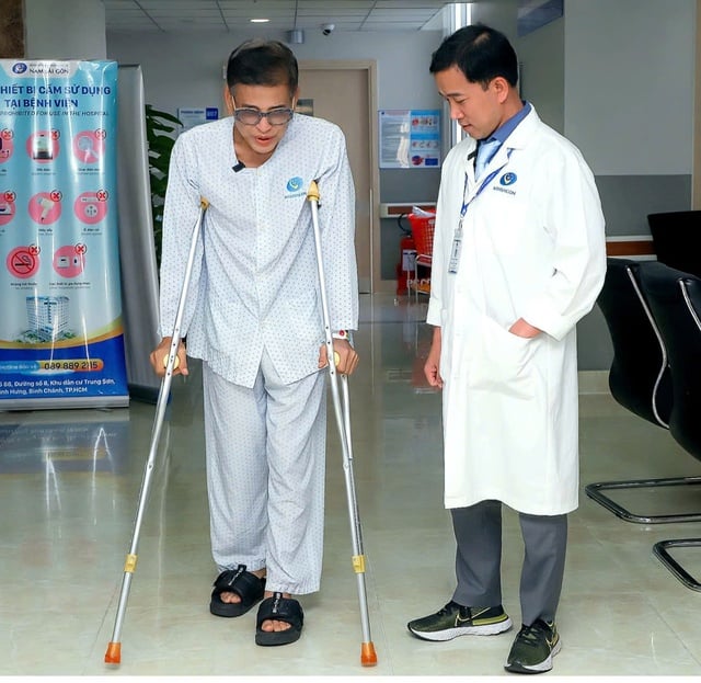 MC Thanh Bạch phải ngưng hoạt động thời gian dài vì gãy xương chậu- Ảnh 3.