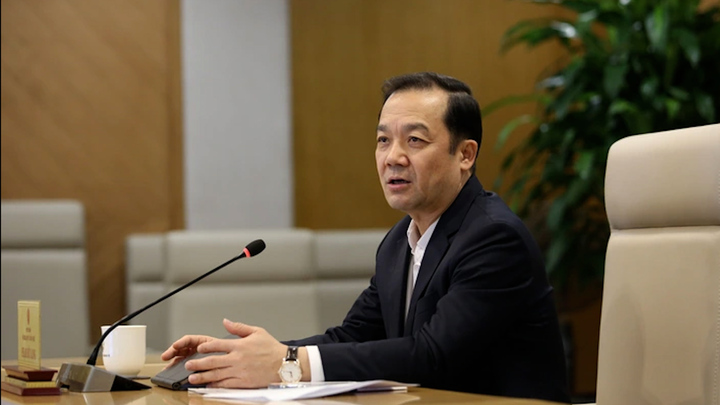 Thứ trưởng Phạm Đức Long phát biểu tại buổi lễ.