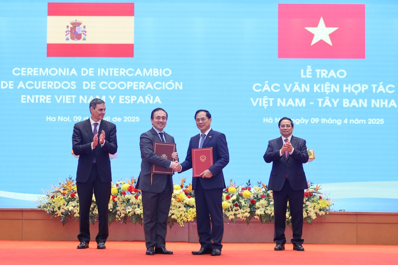 Việt Nam và Tây Ban Nha ký Bản ghi nhớ hợp tác về văn hóa và thể thao - Ảnh 1.