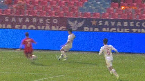 Live Hong Linh Ha Tinh gegen The Cong Viettel 0-1 (Ende von H1): The Cong Viettel eröffnet den Spielstand, Foto 9