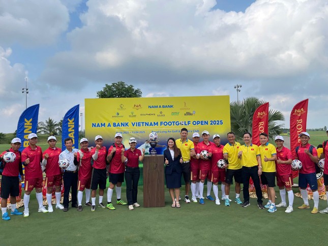 Nam A Bank Vietnam Footgolf Open ឆ្នាំ 2025 - ការប្រកួតកីឡាវាយកូនហ្គោលអន្តរជាតិលើកដំបូងដែលបានធ្វើឡើងនៅអាស៊ីអាគ្នេយ៍ រូបថត 3