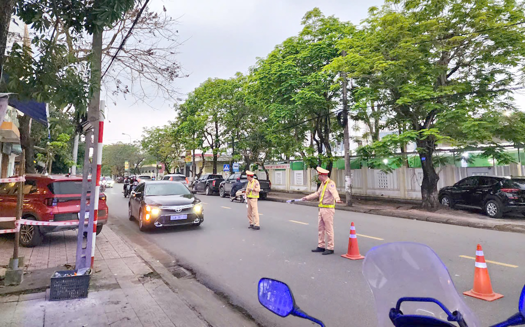 Đảm bảo trật tự an toàn giao thông khi không còn công an cấp huyện