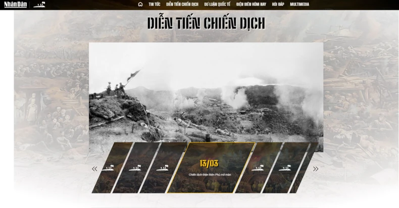 Die Zeitung Nhan Dan veröffentlicht eine Sonderseite zur Dien-Bien-Phu-Kampagne, Foto 2
