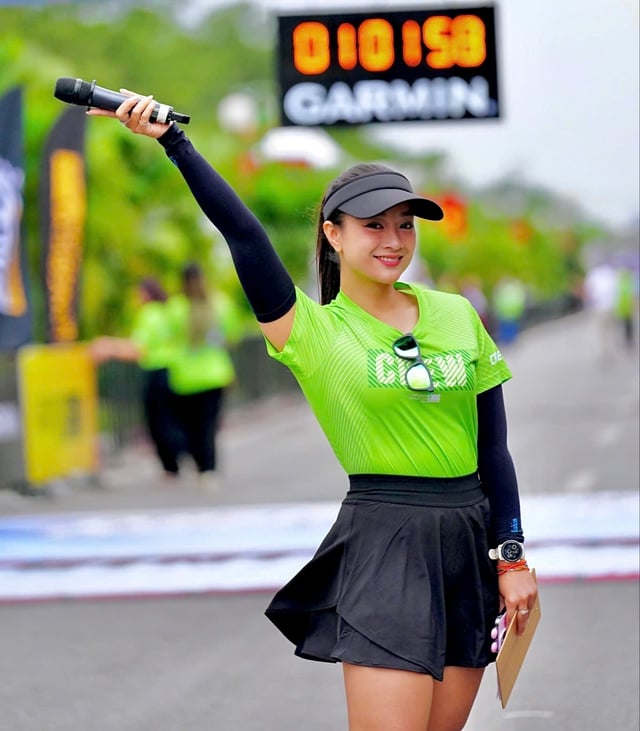 MC Hương Quỳnh trước “giờ G” của Giải Half-marathon “Tự hào Tổ quốc tôi” lần 2- 2025- Ảnh 4.