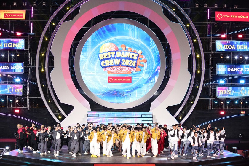 Dalat Best Dance Crew 2025 quy tụ nhiều nhóm nhảy chuyên nghiệp.