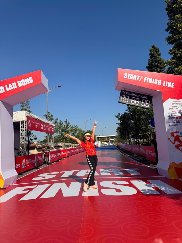 MC Hương Quỳnh trước “giờ G” của Giải Half-marathon “Tự hào Tổ quốc tôi” lần 2- 2025- Ảnh 1.