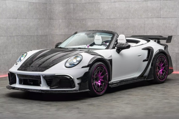 Mansory do Porsche 911 Turbo S Cabriolet, manh ngang sieu xe