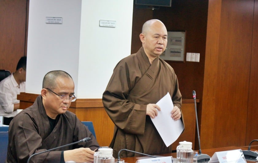 Thượng tọa Thích Đức Thiện thông tin về Đại lễ Vesak LHQ 2025.