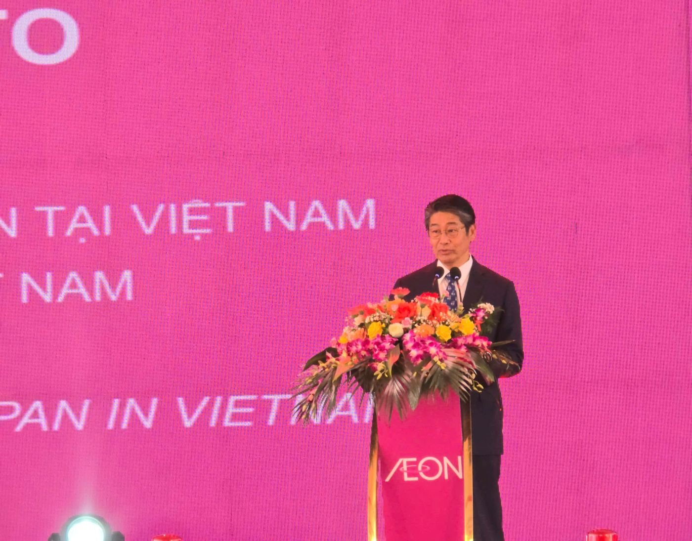 Ngài Naoki Ito, Đại sứ đặc mệnh toàn quyền Nhật Bản tại Việt Nam. Ảnh: Thanh Sơn