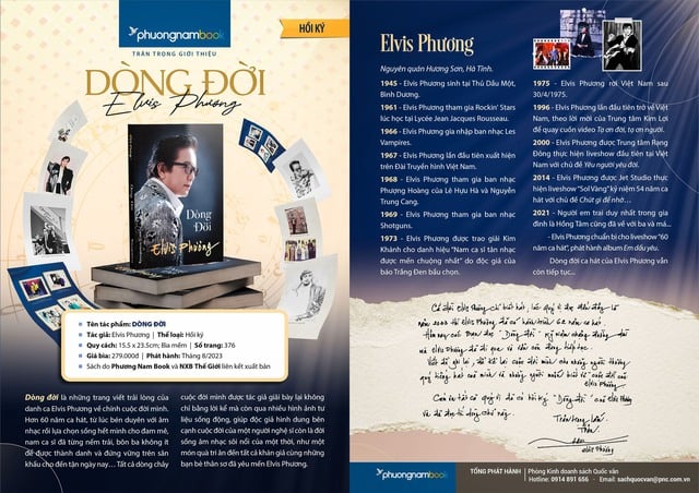 
Phát hồi ký 'Dòng đời' của Elvis Phương tại Việt Nam
 - Ảnh 1.