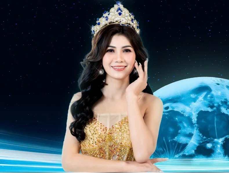 Vice President of Miss Sea Vietnam 2025 contest - Miss Le Thi Lieu.