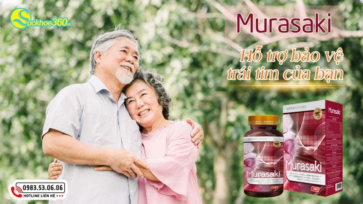 Murasaki supports cardiovascular protection