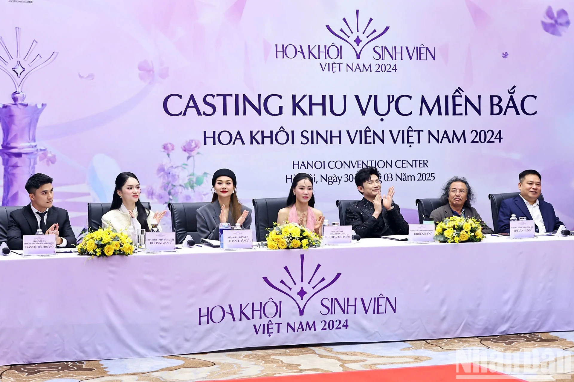 The panel of judges is of high quality and at the same time a big challenge for each contestant.